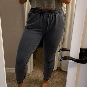 PINK high waisted joggers